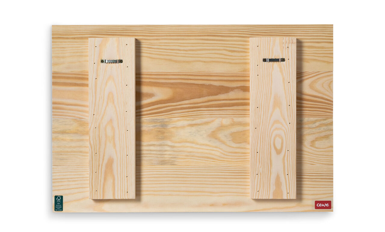 Photo on wood